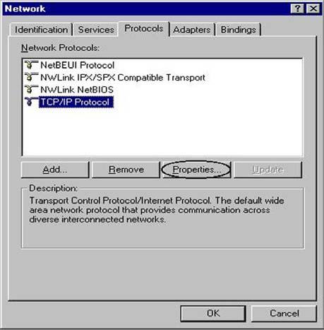 Kom hurtigt i gang Konfiguration af PC'en i Windows NT4.0 1.