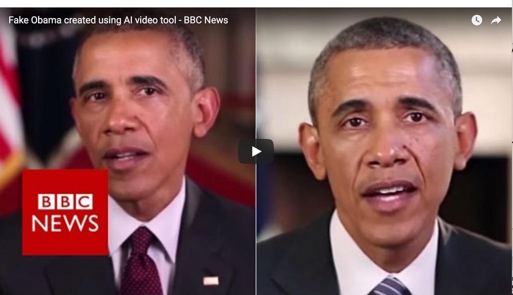 5 Andre cases Fake Obama (Deepfake)