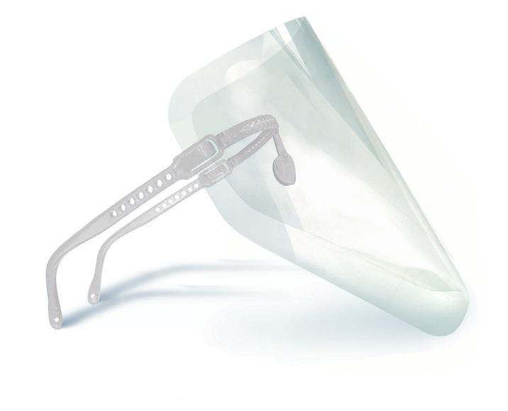 Vista-Tec visir - Transparent Pakning med 10 stk. Varenummer: 5624T 890 kr.