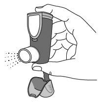 Hvis du bruger din nye Symbicort for første gang. Hvis du ikke har brugt den i mere end 7 dage. Hvis du har tabt den. Følg disse instruktioner for at gøre din inhalator klar til brug: 1.