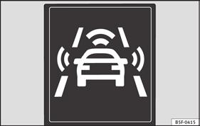 Hvis ASR er deaktiveret manuelt Hvis ESC regulerer Hvis der er en elektrisk fejl i flere stoplys på bilen eller på anhængeren Hvis radarsensoren er snavset eller tildækket Hvis der forefindes