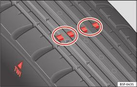 Afhængigt af bilen kan dæktrykket (komfortdæktrykket) tilpasses for at øge kørekomforten. Ved kørsel med komfortdæktryk kan brændstofforbruget blive øget en smule.