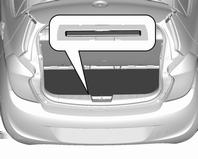 56 Opbevaring Biler med lappesæt Anbring advarselstrekanten i bilens værktøjskasse under gulvet ovre i lastrummet.