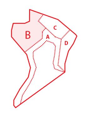 2C3-1 NUUK REDEGØRELSE Detailområde B Området må kun anvendes til udvidelsesformål for svømmehallen. Se Bilag 2.