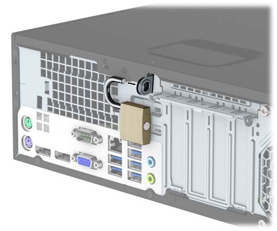 Hængelås Sikkerhedslås til HP-computer til virksomheder V2 1.