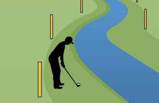 Godt at vide: Det betyder, at golfklubber frit kan markere andre dele af banen som straffeområder for at gøre det muligt at droppe til siden og dermed fremskynde spillet.