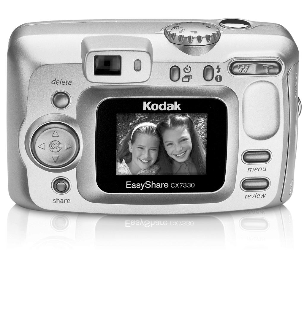 Digitalt Kodak EasyShare CX7330-zoomkamera Brugerhåndbog www.kodak.