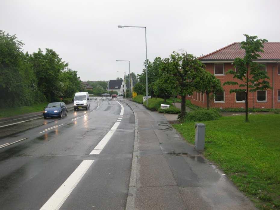 LOKALPLAN NR. 1090 Erhvervsområde nord for Nordre Ringgade i Slagelse Valbyvej med lokalplanområdet til højre i billedet.