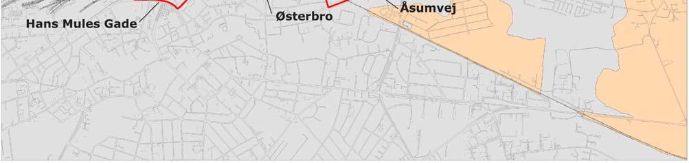 Anlægsomkostningerne for en letbane mellem Odense Banegårds Center og Vollsmose anslås til at være ca. 400 mio. kr. ekskl. materiel.