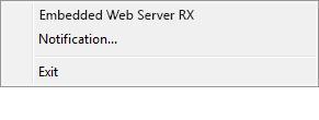 Ikon for indstillinger Embedded Web Server RX Benyt en web-browser til at få adgang til Embedded Web Server RX for at ændre eller bekræfte netværksindstillingerne, hvis printeren er