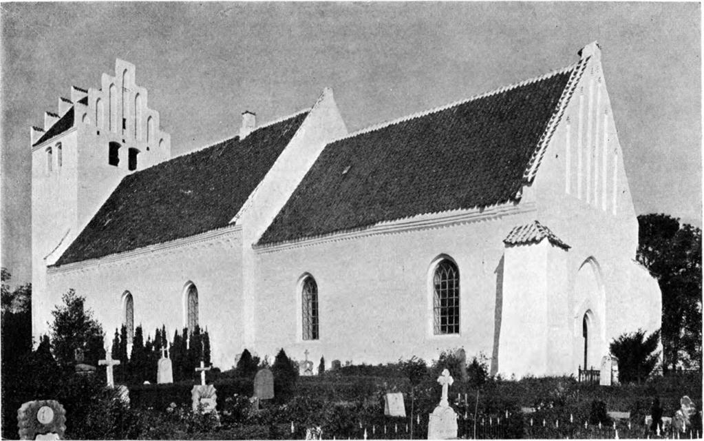 Fig. 2. Taarnborg. Ydre, set fra Sydøst. V. H. 1936 TAARNBORG KIRKE SLAGELSE HERRED Kirken, der er Anneks til Korsør 1, skal iflg.