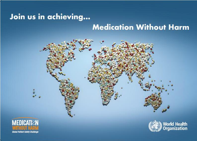 Læring internationalt: WHO - Medication without Harm WHO-initiativ, der skal nedbringe antallet