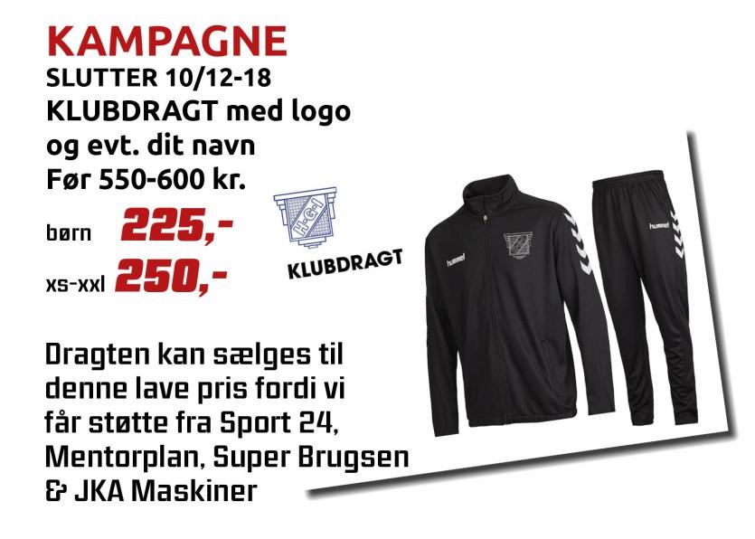(Fortsat fra side 16) Havdrup Fodbold Klubdragt I samarbejde med Super Brugsen Havdrup, JKA Maskiner, Mentorplan.
