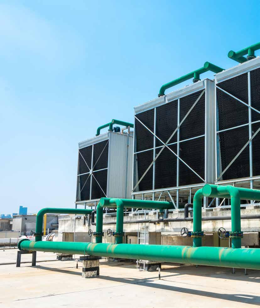 Industriservice rørsystemer køletårne vekslere Aquatex råder over specialprodukter og testudstyr, der kan opdage procesproblemer hurtigere og også rense