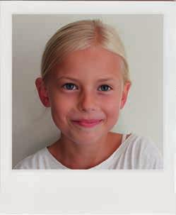 Hannah Madsen, 9 år, Vejby Djævelen bor i Helvede, fordi Jesus smed ham ud af Himlen og over til