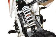 Foran / Bag Nitro s 125cc Thunder Dirtbike 125cc Enkelt