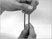 Posle nanošenja maziva, proverite vizuelno i dodirom da O-prsten nije ogreban i da mu je površina ravna.
