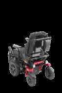 Automatisk retningsstabilitet Kørestolens styreprogram sikrer automatisk retningsstabilitet under kørsel og gør kørestolen