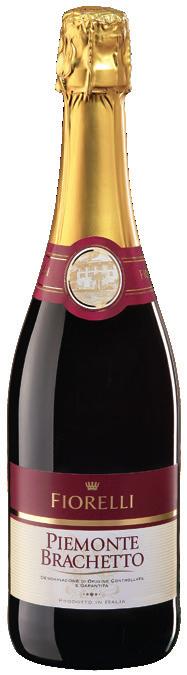 Det er en meget charmerende og delikat vin Vinkort Brachetto Dolce, Fiorelli Toso, Piemonte, Italien