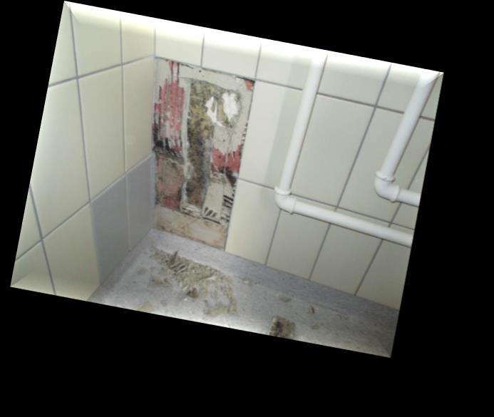 AFDELINGENS UDFORDRINGER - badeværelser (Blok 1-4) Opfugtning i væg, gulv mv.