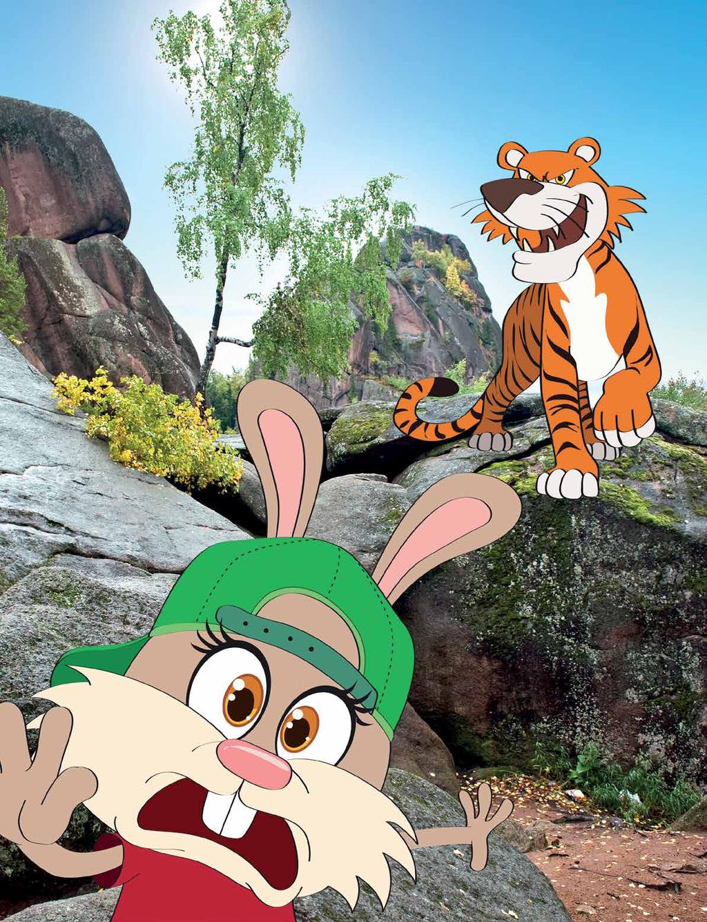 Er det mon dig, tiger, der har taget min madkasse?