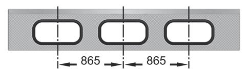 sektion 3. Dobbelt akryl (3 + 2 mm) rektangulær, i plastramme Lysåbning: 604 x 292 mm Vinduesramme: Sort 2.2.2 DAOP 2.2.5 Vinduer DARP DAOP DAOP: Dobbelt akryl (3 + 2 mm) oval, i plastramme Lysåbning: 610 x 292 mm Vinduesramme: Sort 2.
