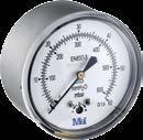 Low pressure gauges Manomètres pour gaz Low pressure gauge / Manomètre pour gaz - Cl. 1,6 6133242501 63 horizontal 1/4-600 mbar... 0 1 30 6133242401 63 horizontal 1/4-400 mbar.