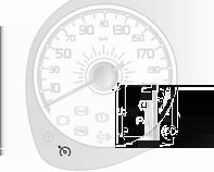 ESP unavailable (ESP ikke tilgængelig), i førerinformationscentret 3 89. Lysdioden i knappen ASR OFF lyser også. Få årsagen til fejlen udbedret af et værksted. Kontrollampe R 3 84.