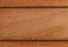 Profil 5 8,33 lbm/m 2 18/5 145 mm (båndsavet forside) Træbeklædning i Mahogni med fer og not kan bruges til sternbrædder samt på facader og gavle.