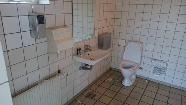 Offentlige toiletter Renovering af offentlige