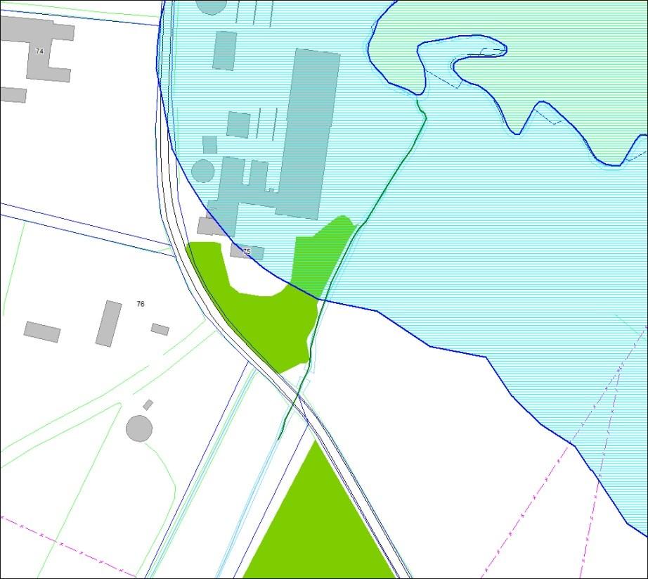 Lavbundsarealer Geologisk værdifulde områder ingen Ja, langs Sønderup