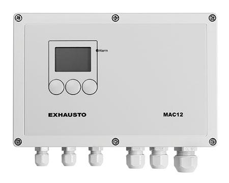 MAC12 Generelt MAC12, den ideelle trykregulator til behovsstyring af energioptimerede ventilationsløsninger MAC12 er udviklet til trykregulering af ventilatorer med EC/FC-motor.