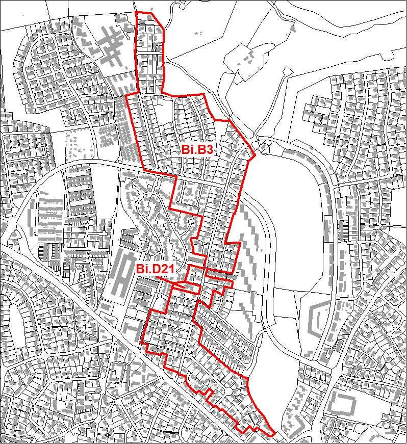 Tillæg 1 til Kommuneplan 2013 Kommunalbestyrelsen vedtog den 18. december 2013 følgende forslag for rammeområde Bi.D21 Bakkevej til erstatning for bestemmelserne vedtaget den 19. juni 2013.
