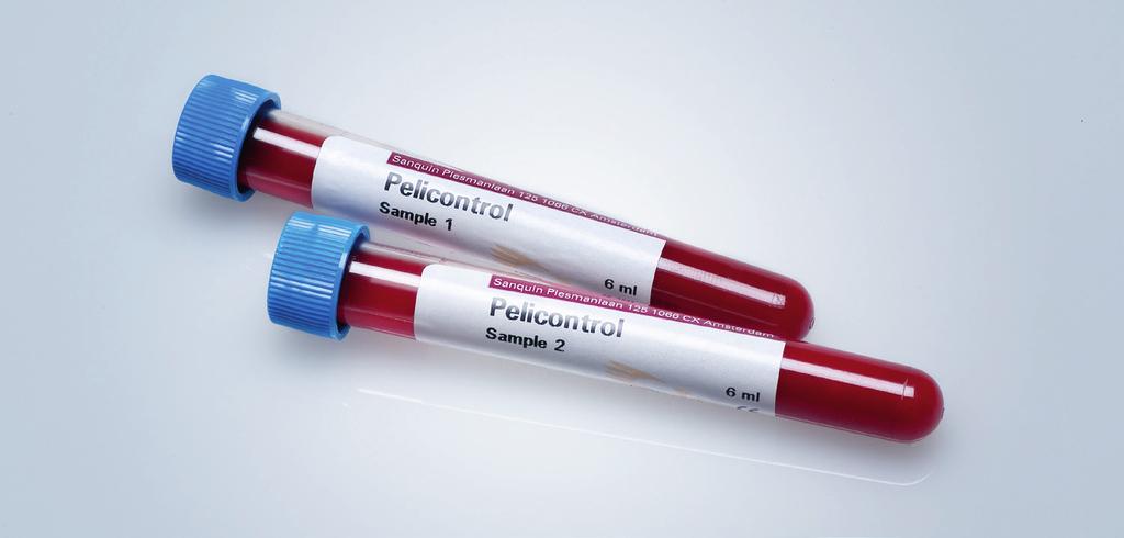 Product list 2019 13 Quality control products Quality controls K1379 PeliControl 2x8 ml K1399 PeliControl CcEe-K 8 ml To be used as patient samples for internal quality control procedures for