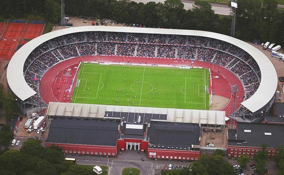 AGF ER (SNART) DEN ENESTE KLUB I NORDEUROPA, DER SPILLER PÅ ET ATLETIKSTADION MED LØBEBANE Danmark Ceres Park er det eneste tilbageværende Superliga-stadion med løbebane.