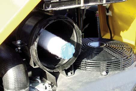 Luk denne ventil for at forhindre, at brændstoffet strømmer til motoren under vedligeholdelse af brændstofsystemet eller under transport af enheden på en anhænger eller lastbil. Fig.