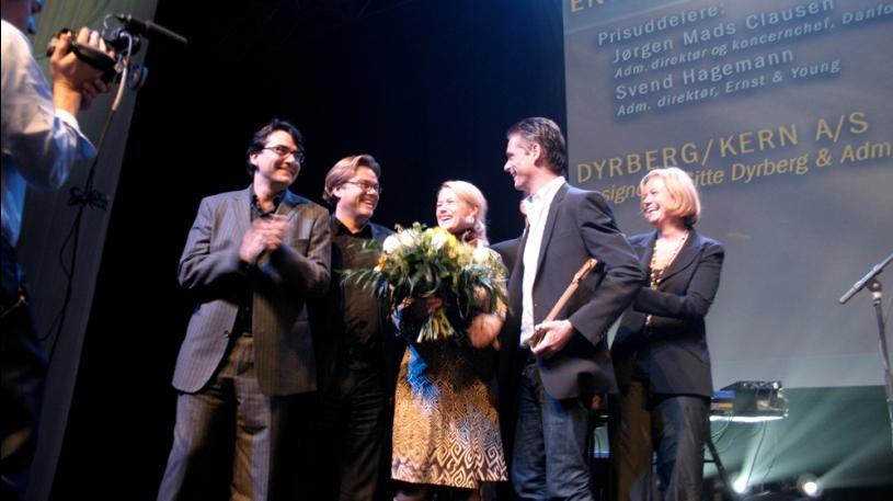 ENTREPRENEUR OF THE YEAR 2004 DYRBERG/KERN has won the Danish competition thanks to the complexity of the company.
