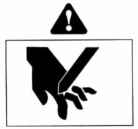 Skarpe genstande: Hold hænder og fødder væk, gør ikke