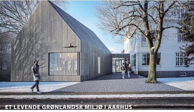 DET GRØNLANDSKE HUS Det grundlæggende arbejde af den nye kultursal til Det Grønlandske Hus er påbegyndt.