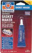 284 Ultra Black Gasket Maker 82180 3.35 oz 34635 $6.99 Anaerobic Gasket Maker 34639 $6.