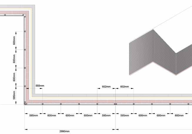 Preparation Tools & Equipment For at montere VIVIX Lap weatherboard beklædning anbefales følgende værktøjer: Beklædnings designplan (se figur 3) Underramme (Træbjælker eller stålrammer med korrekte