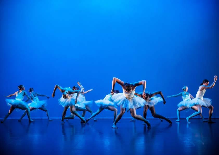 Balletakademiets professionelle danselinje rejste til København og fremførte forestillingen IMPRINT, og efter følgende blev der afholdt workshops i Oure for at inspirere unge
