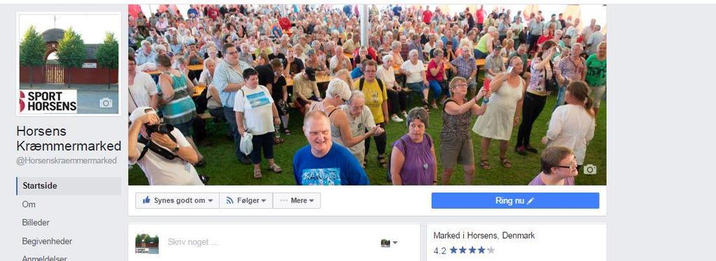 Følg os også på vores Facebook side til Danmarks måske hyggeligste kræmmermarked, der altid