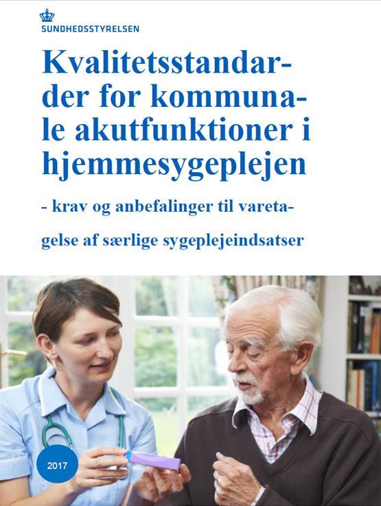 REDSKABER PRIMÆR - ORGANISERING Udekørende teams - Sygehuset/hjemmeplejen/akutteams - Krav til