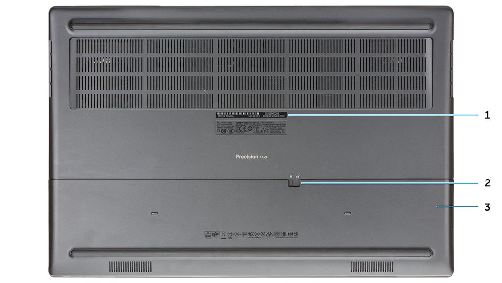 Mini DisplayPort 3 RJ45-netværksport 4 USB 3.