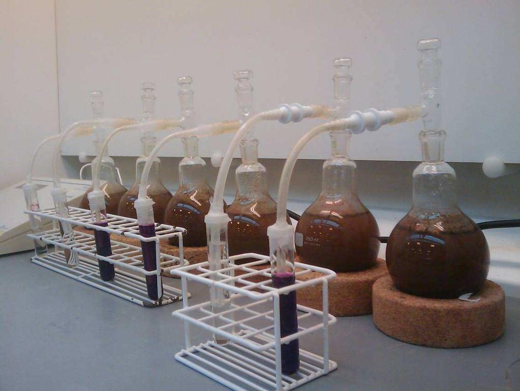 Metoder, der er i spil: Kemisk oxidation med modificeret Fentons (MFR) Laboratorieforsøg evt.