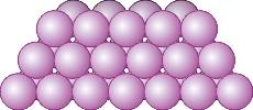 Plastpolymerers struktur De elementer (ioner), som salte og metaller er opbygget af, pakker sig på en tæt, velordnet og regelmæssig måde, hvorved der dannes krystaller.