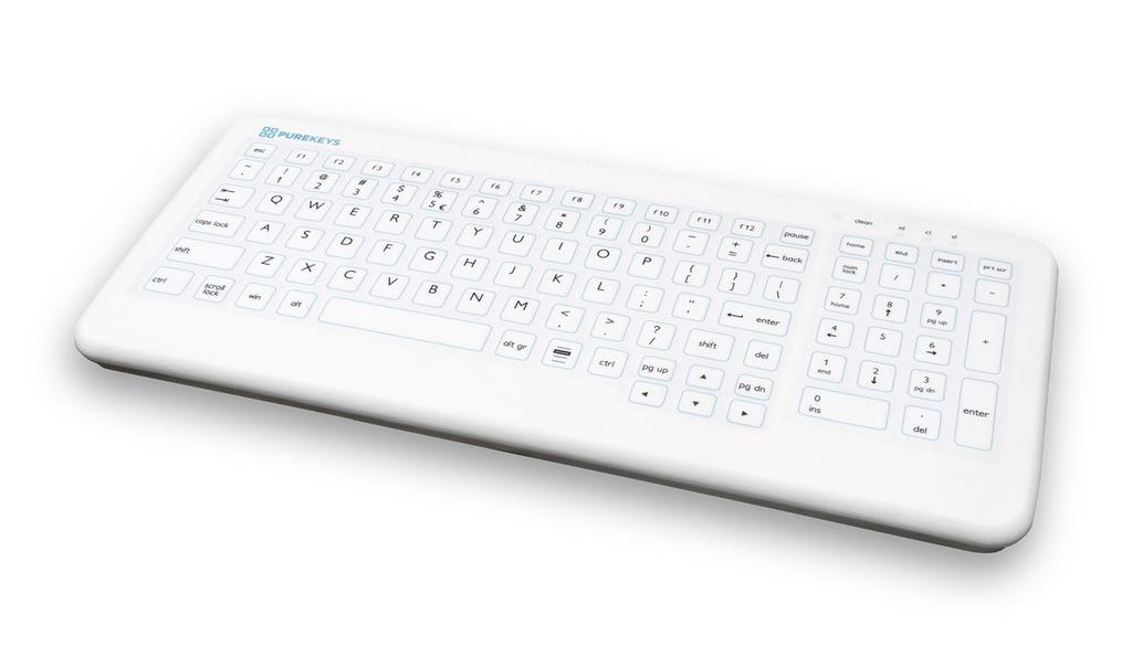 Dit PC tastatur - en sikker infektionskilde En amerikansk hygiejneundersøgelse i sygehusmiljøet viser at 50% af alle PC tastaturer er forurenede af patogener.