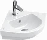 Håndvask Hvid Alpin 5360 45 01 887:- SUBWAY 2.0 55 x 44 CM SUBWAY 2.