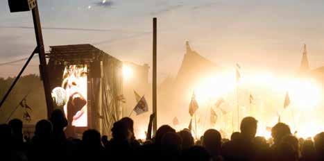 Pladsen har gennem mere end 40 år lagt kulisse til et utal af events, hvor Roskilde Festival og Roskilde Dyrskue markerer sig både lokalt, nationalt og internationalt.
